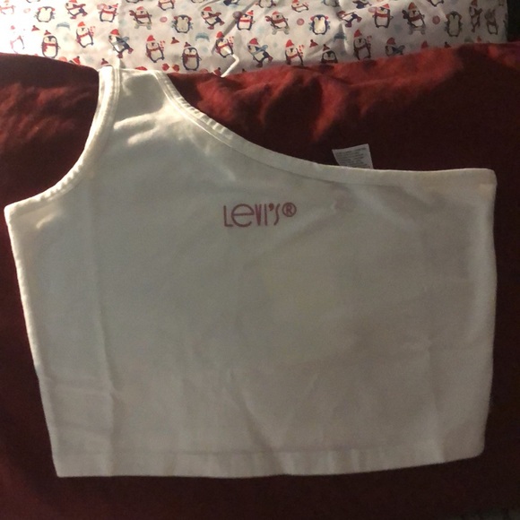 Levis Women's One-Shoulder Tank Top - Picture 4 of 13